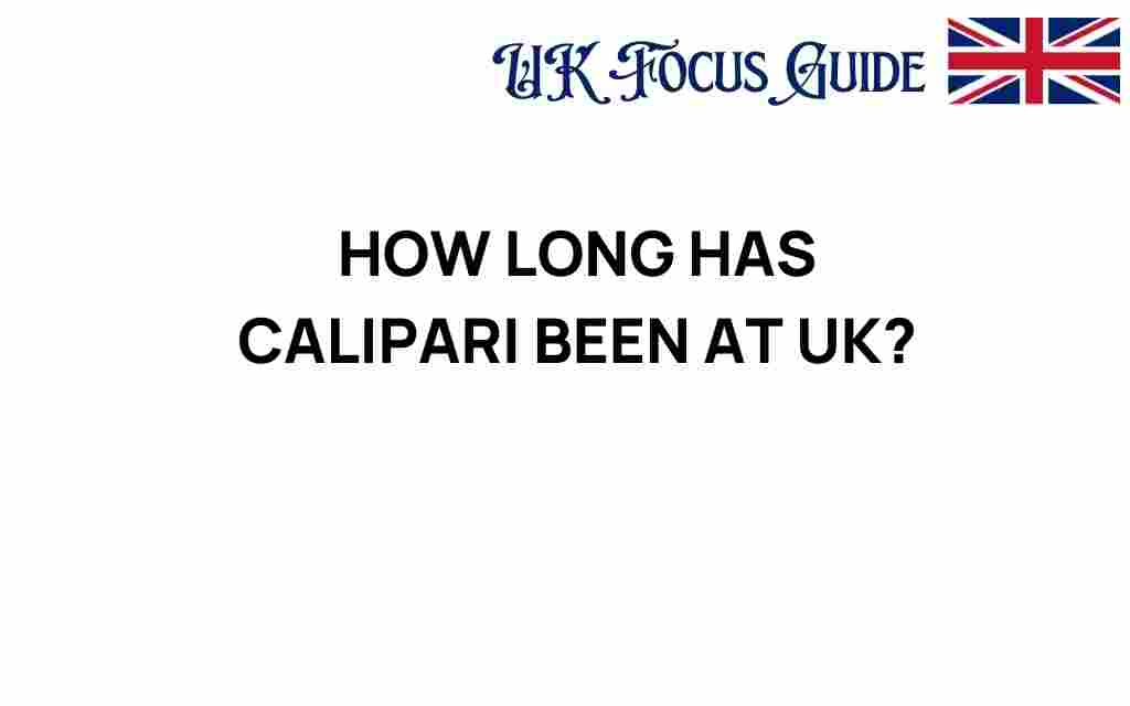 how-long-has-calipari-been-at-uk