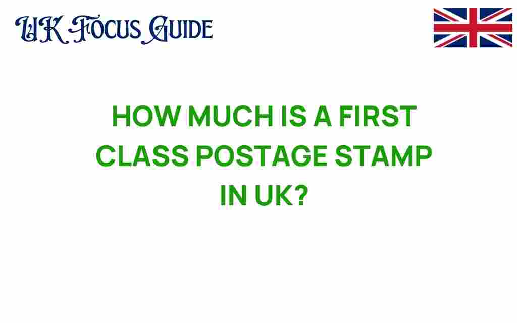 how-much-is-a-first-class-postage-stamp-uk