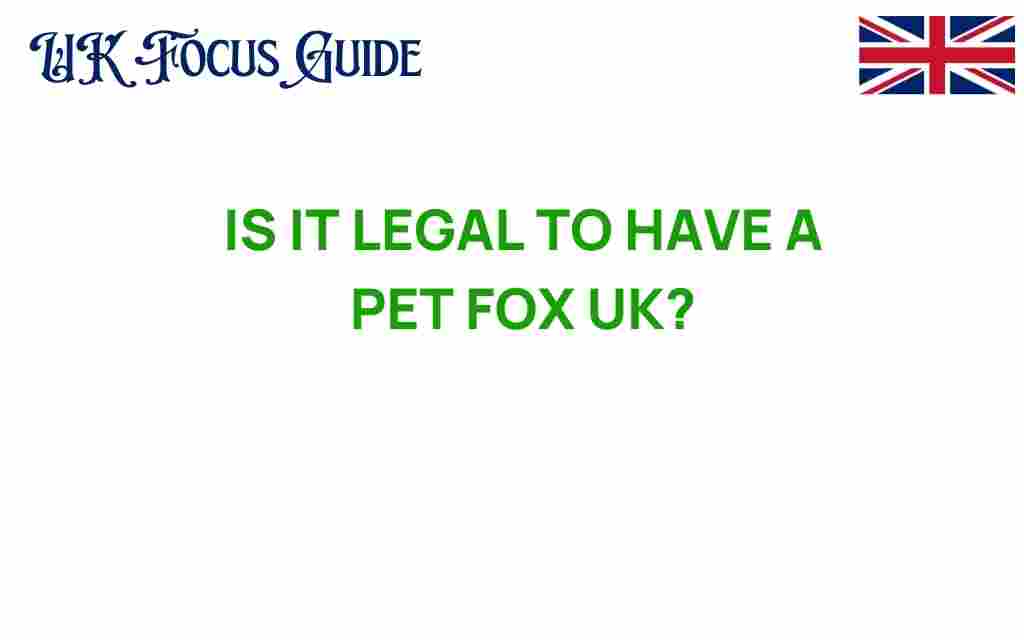 is-it-legal-to-have-a-pet-fox-uk